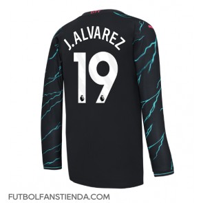 Manchester City Julian Alvarez #19 Tercera Equipación 2023-24 Manga Larga